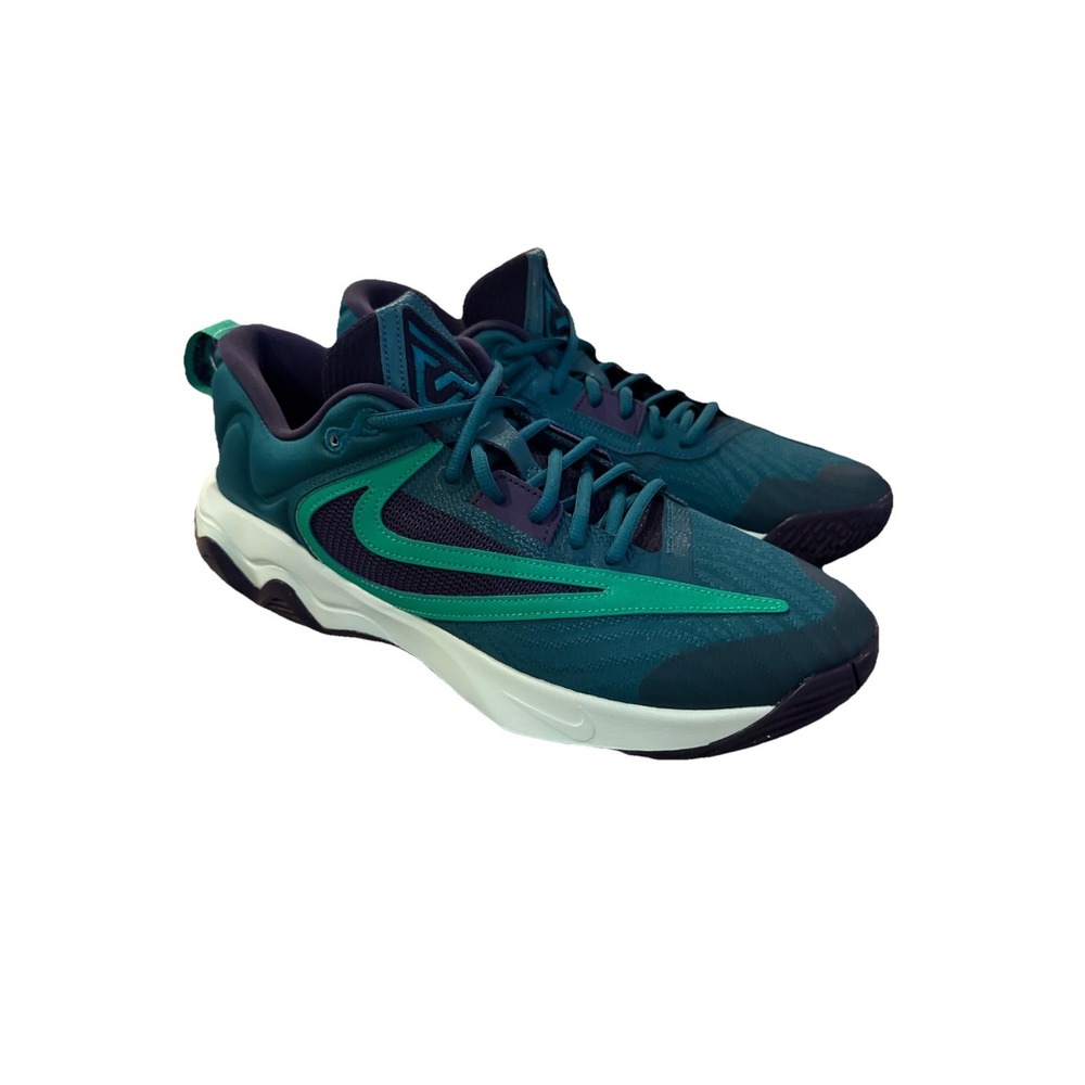 Nike Giannis Immortality 3 Men's Size 12 Teal Purple Low Basketball Shoes NWOB